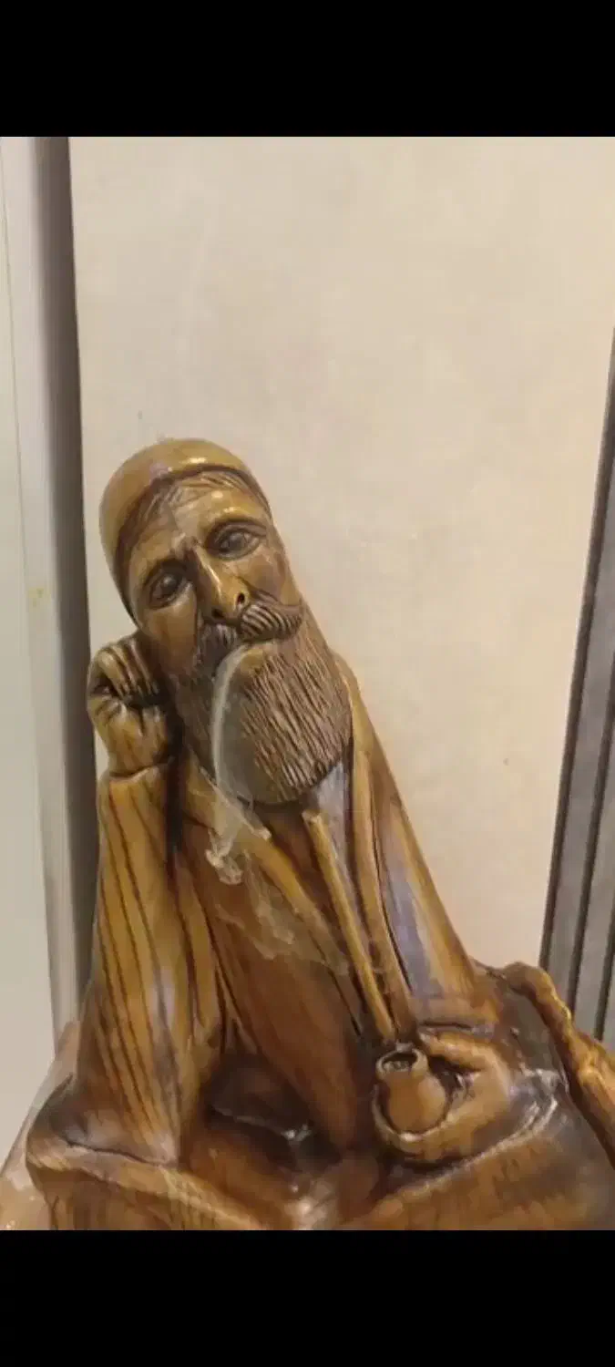 تزئینی درویش با بهترین چوب کار شده|مجسمه، تندیس، ماکت|بندرعباس, |دیوار