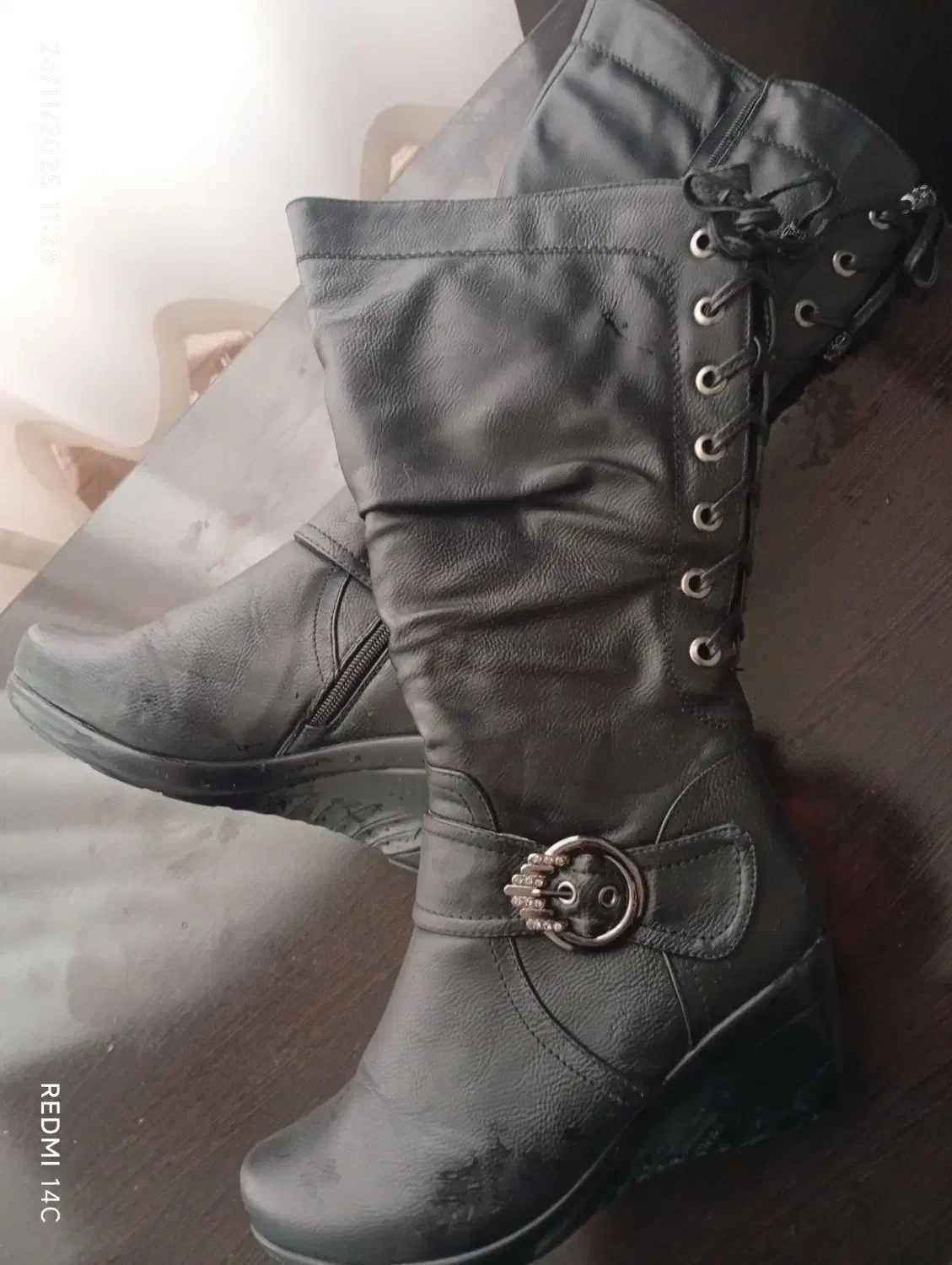 چکمه مارک چرم اصل|کیف، کفش، کمربند|شهرکرد, |دیوار