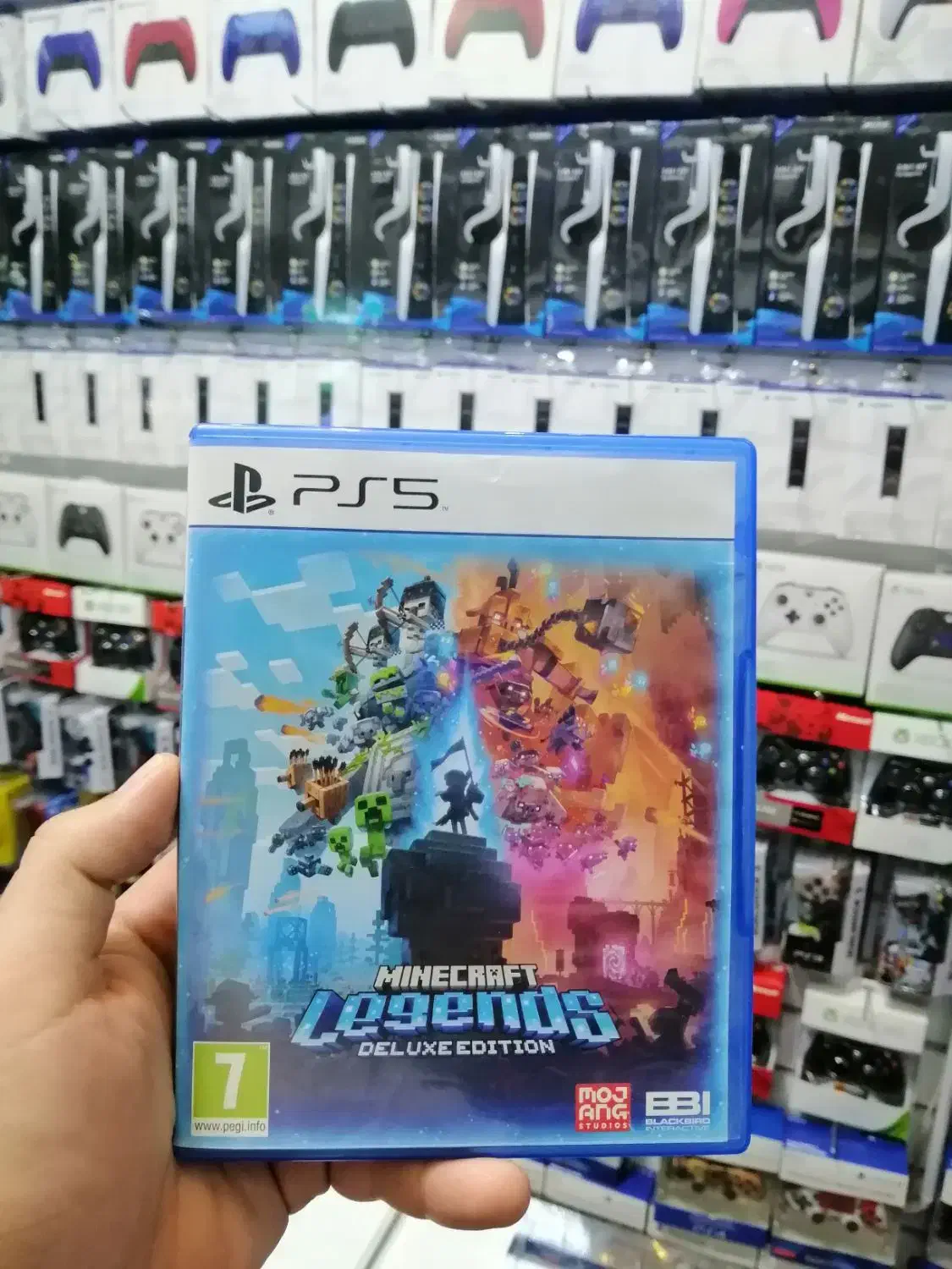 دیسک cd بازی ماینکرفت Minecraft برای ps5|کنسول، بازی ویدئویی و آنلاین|اندیشه, اندیشه فاز ۱|دیوار