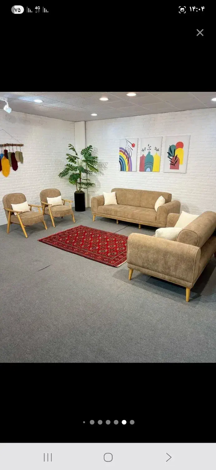 مبلمان اهورا|مبلمان خانگی و میز عسلی|هشتگرد, شهرک بهشت|دیوار