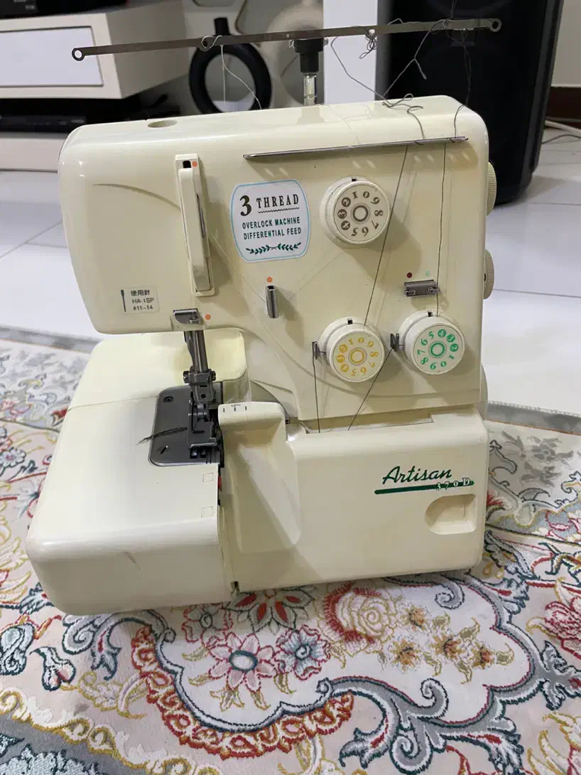 سر دوز سه نخ ژانومه|چرخ خیاطی و ریسندگی|تهران, تهرانپارس غربی|دیوار