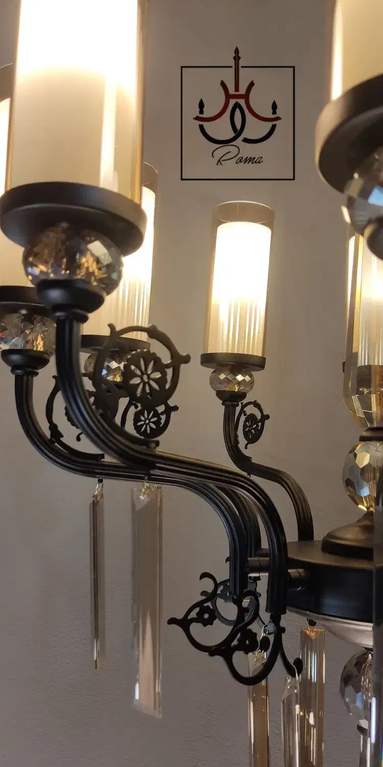 لوستر آویز کبریتی نماد اصالت و زیباییT610|لوستر و چراغ آویز|کرج, دهقان ویلا|دیوار