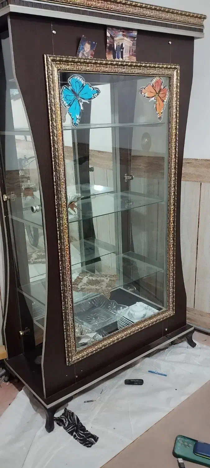 بوفه|بوفه، ویترین، کنسول|سلماس, |دیوار