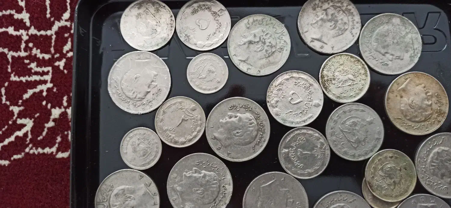 سکه شاهی|کلکسیون سکه، تمبر، اسکناس|قم, باغ کرباسی|دیوار