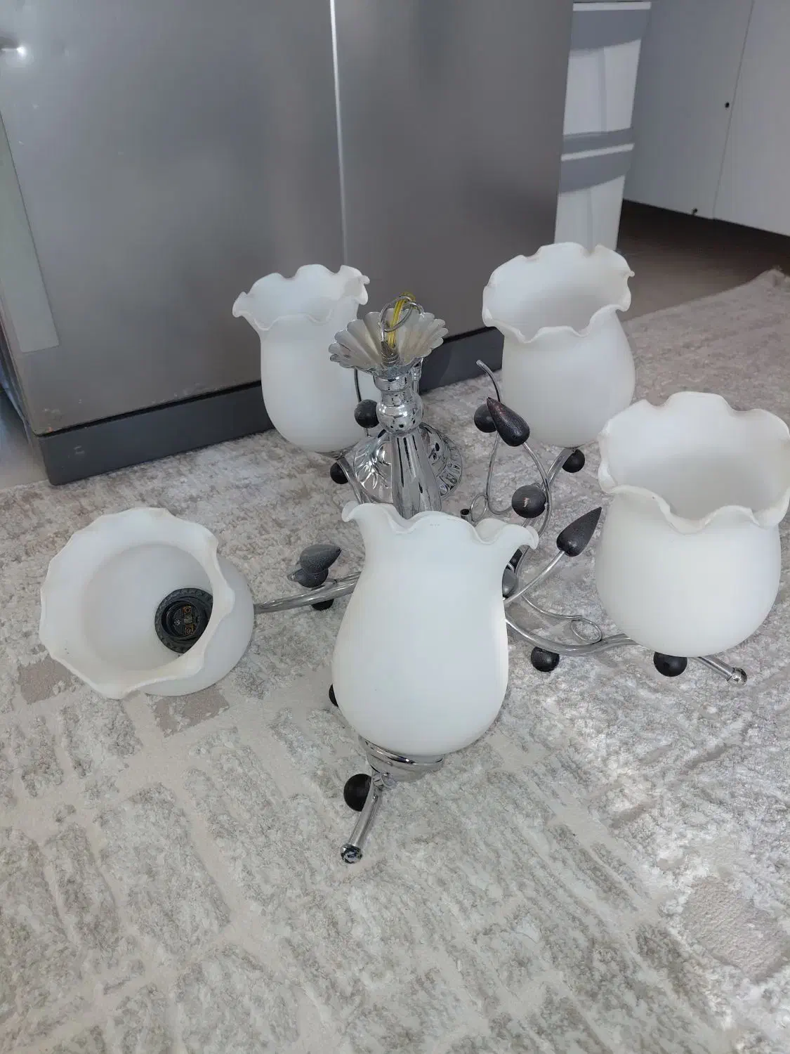 لوستر|لوستر و چراغ آویز|قزوین, |دیوار