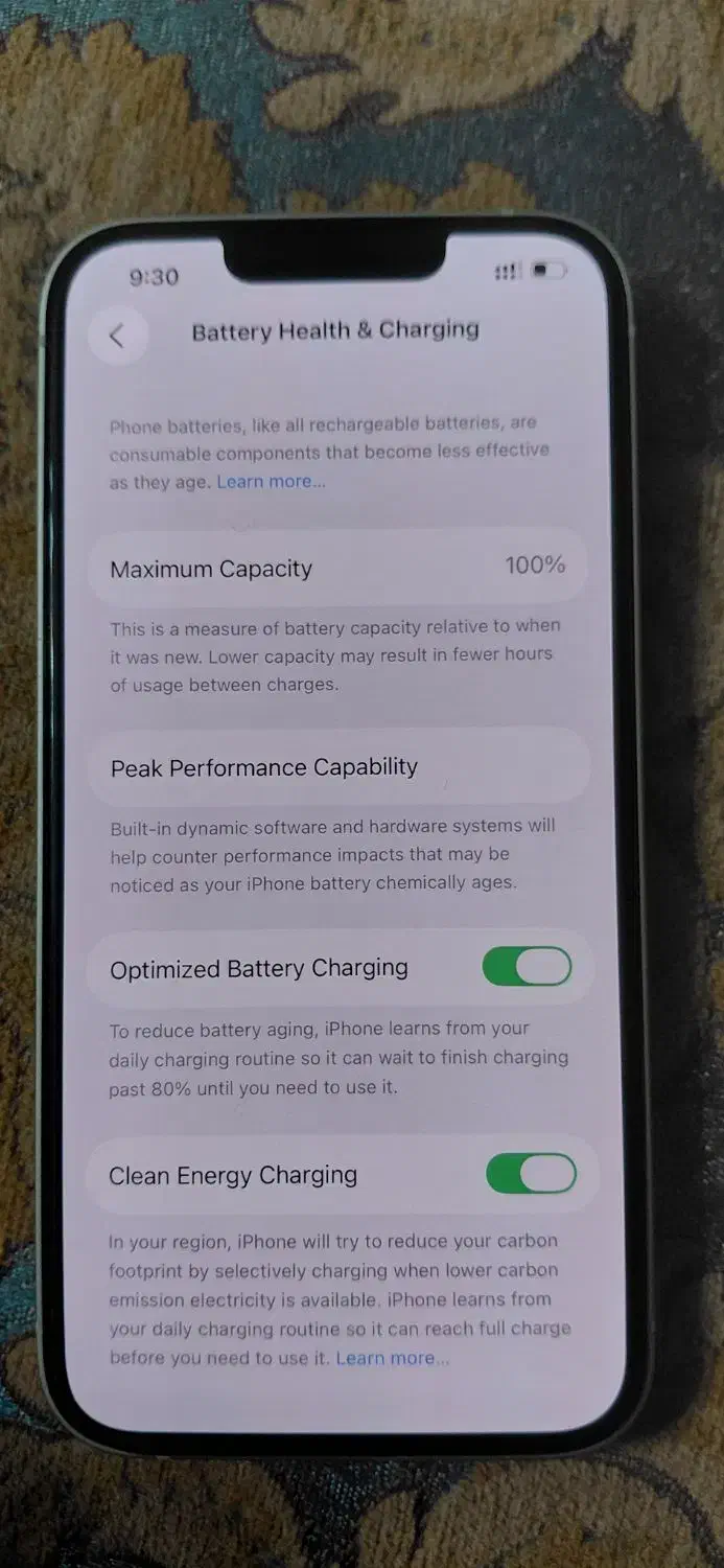 آیفون ۱۳ نرمال ۱۰۰ درصد|موبایل|تبریز, |دیوار
