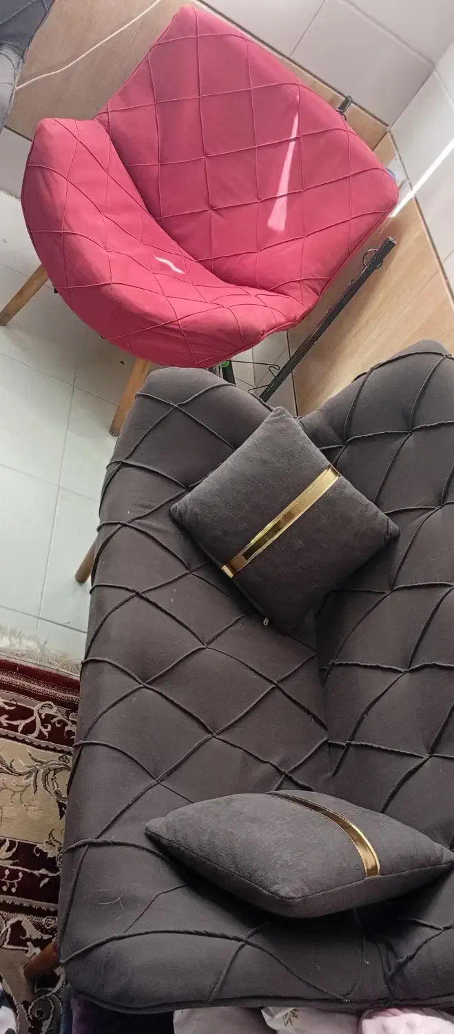 مبل پنج نفره|مبلمان خانگی و میز عسلی|اصفهان, ملک‌شهر|دیوار