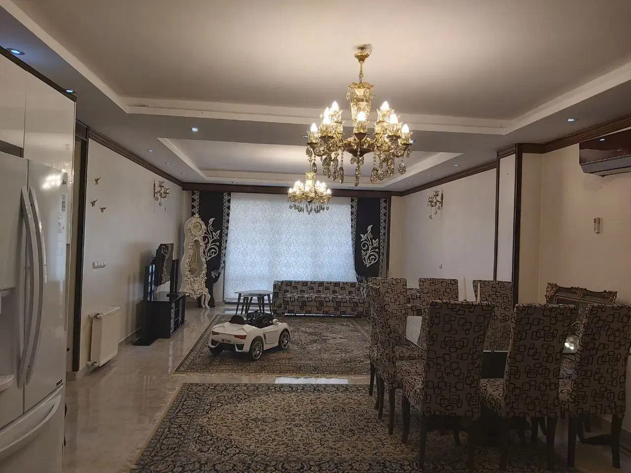 فروش مبل ۷نفره در سولقان|مبلمان خانگی و میز عسلی|کن, |دیوار