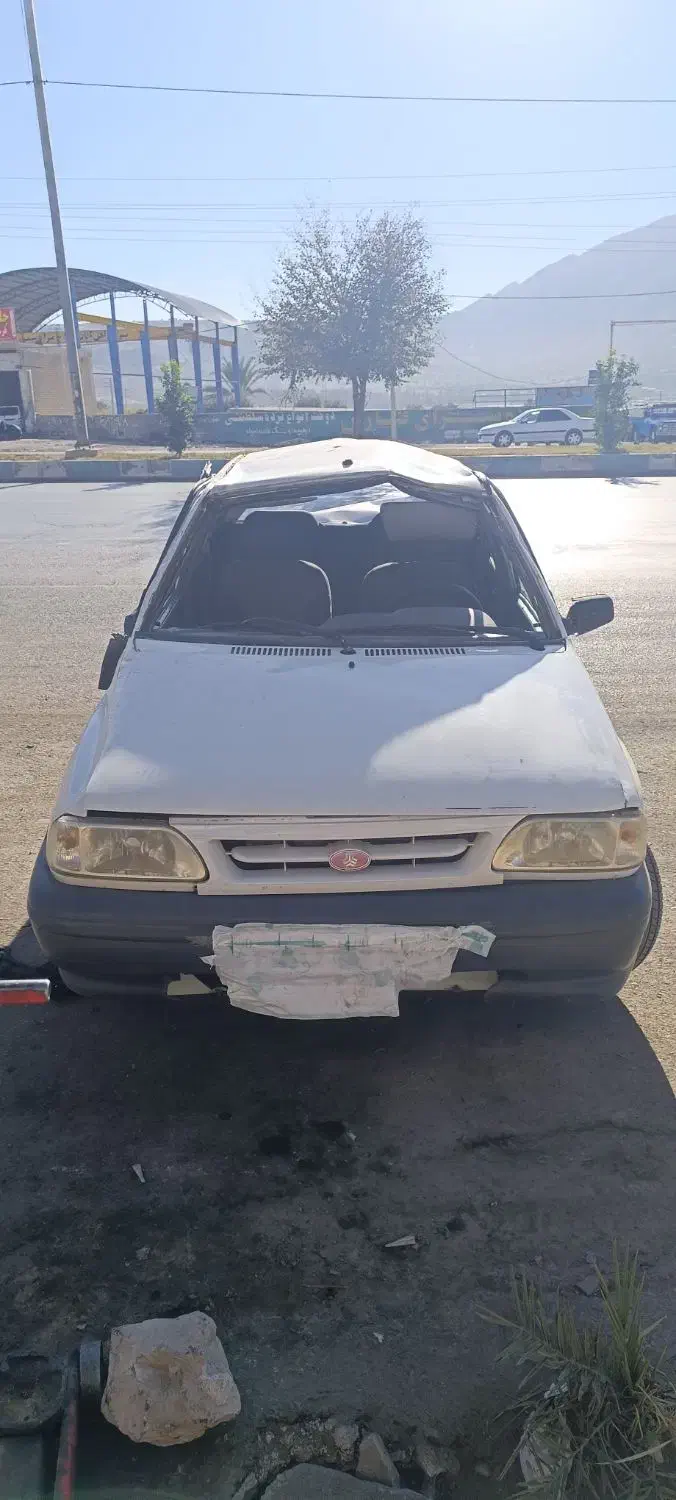 پراید صندوقدار تصادفی|خودرو سواری و وانت|کوه چنار, |دیوار