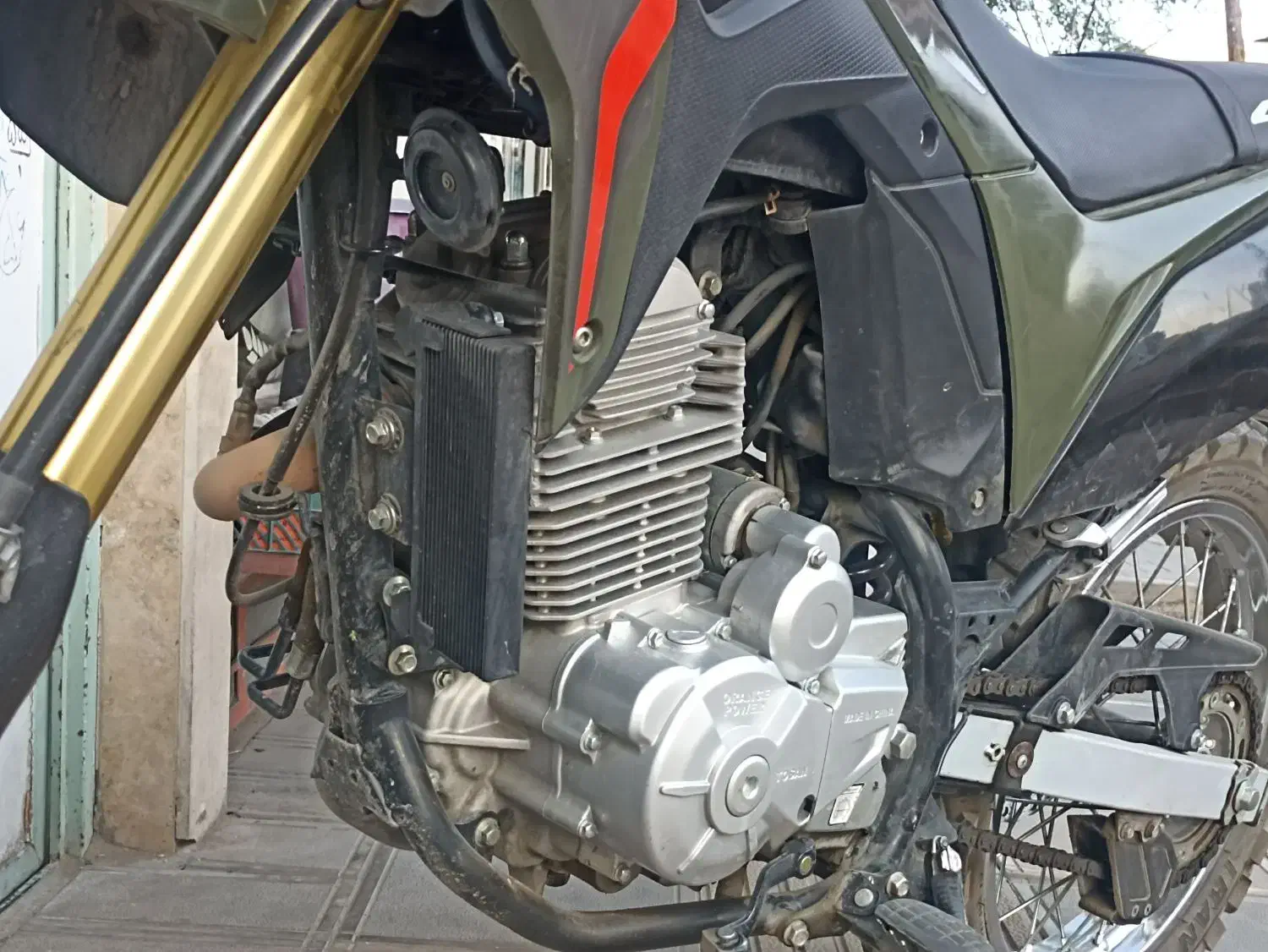 موتور تریل باسل توسن 250|موتورسیکلت|قم, شهر قائم|دیوار