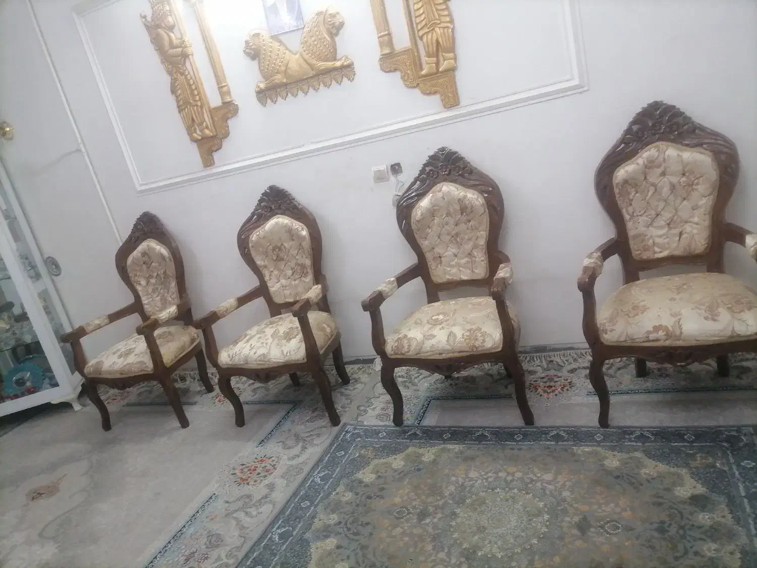 مبل استیل 7نفره|مبلمان خانگی و میز عسلی|شیراز, ریاستی|دیوار