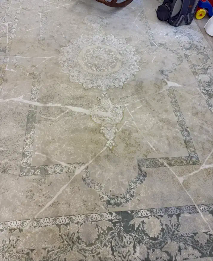 فروش فرش ۹متری اعلا طرح ابریشم|فرش|سراب, |دیوار