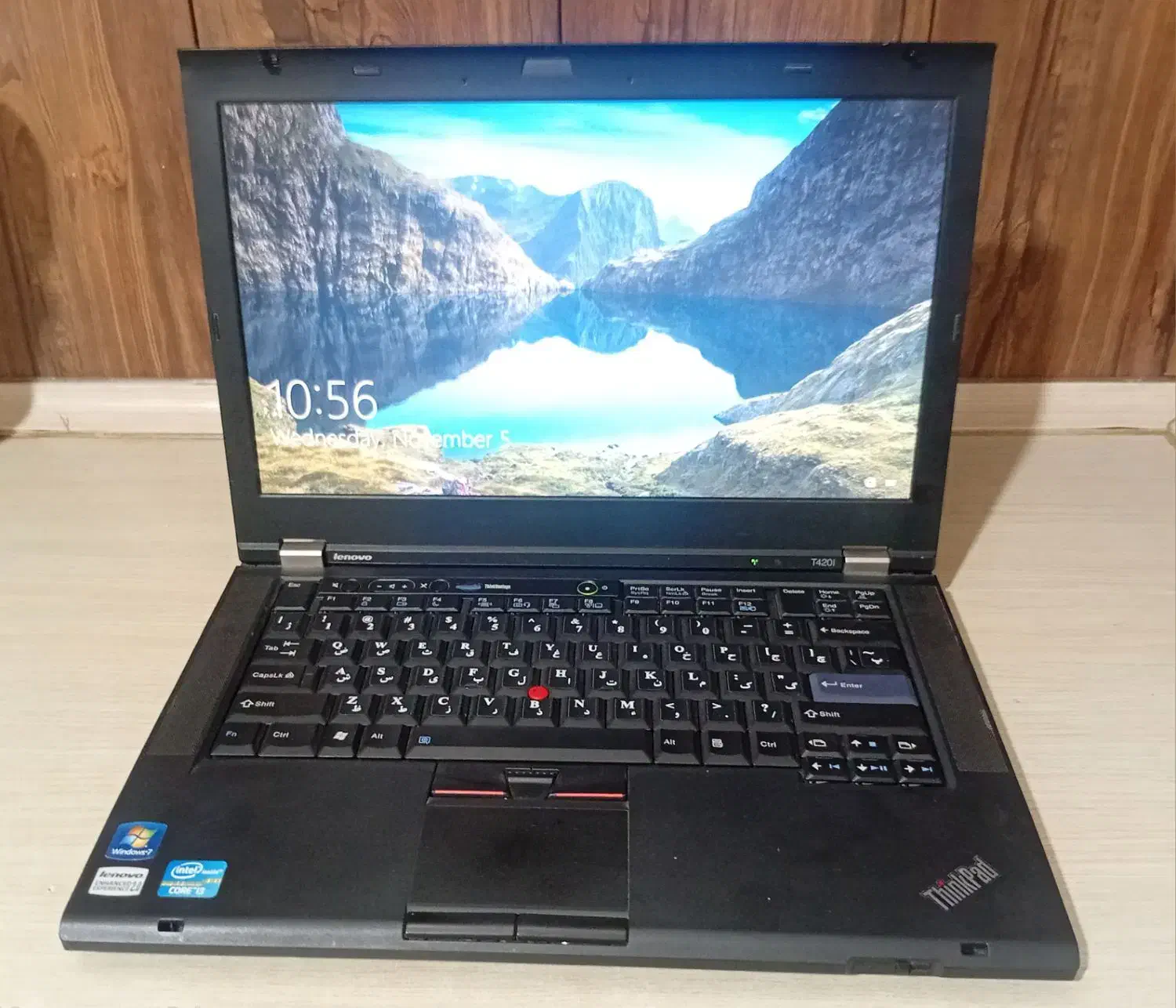 لپتاپ لنوو تمیز در حد نو|رایانه همراه|نیشابور, شهرک قدس|دیوار