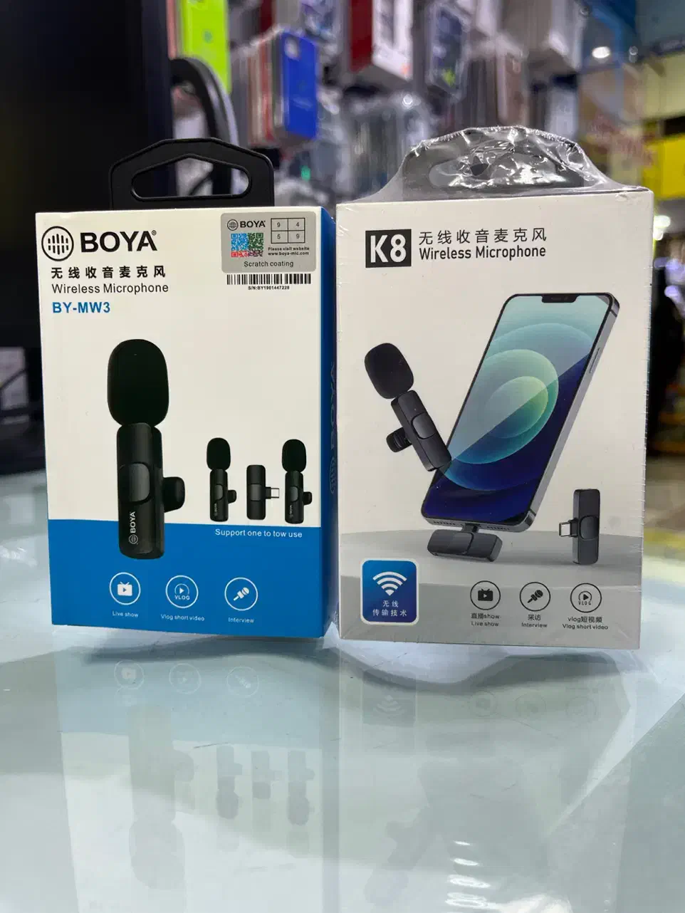 میکرفون ضبط صدا بلوتوثی حرفه ای boya - k8|لوازم جانبی موبایل و تبلت|تهران, افسریه شمالی|دیوار