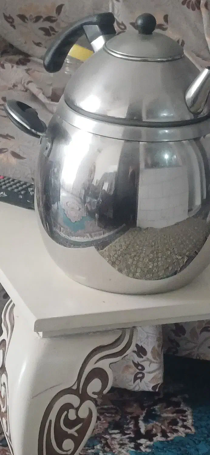 سماوروقوری استیل|سماور، چای‌ساز، قهوه‌ساز|کرمان, |دیوار