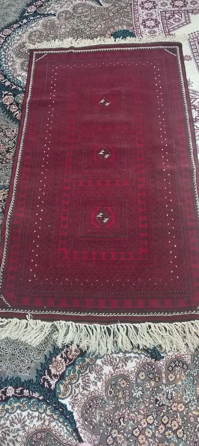 فرش دستباف قدیمی|فرش|نیشابور, ده حلاج|دیوار