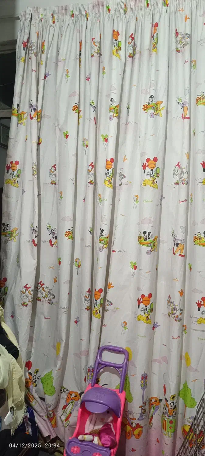 پرده|پرده، رانر، رومیزی|مشهد, کوی المهدی|دیوار