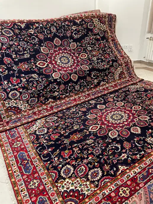 فرش دستبافت جفت ۶ متری مهربان همدان|فرش|تهران, یوسفآباد|دیوار