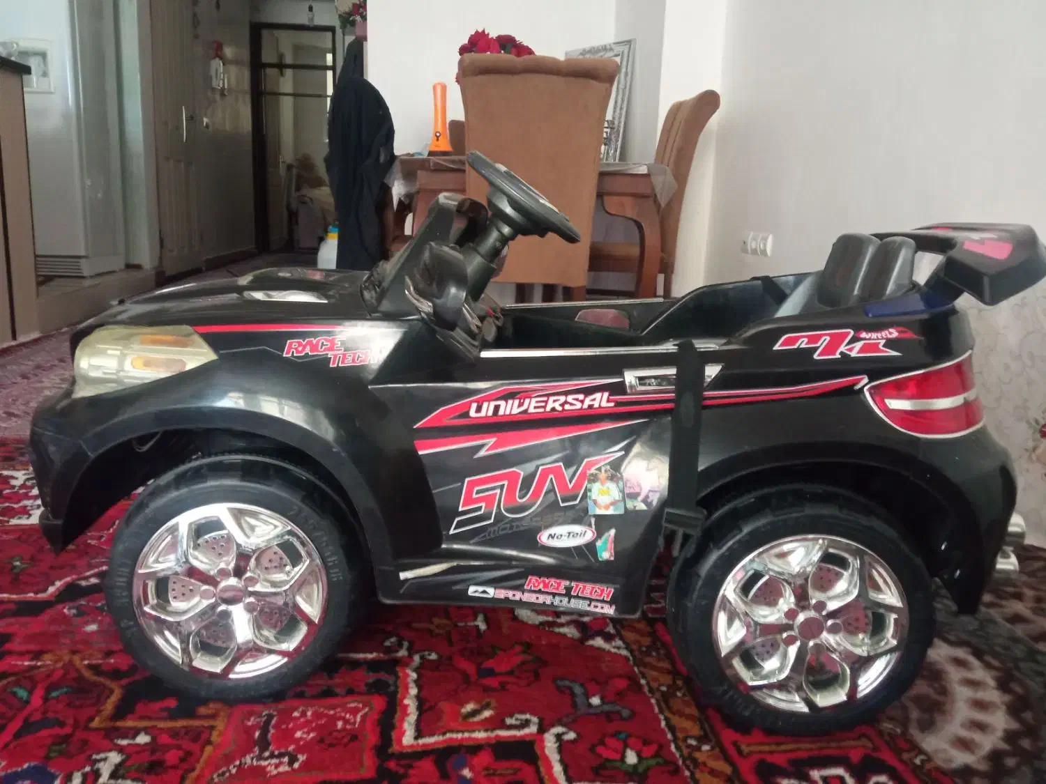 ماشین شارژی شاسی بلند|اسباب‌بازی بچه|اهر, |دیوار