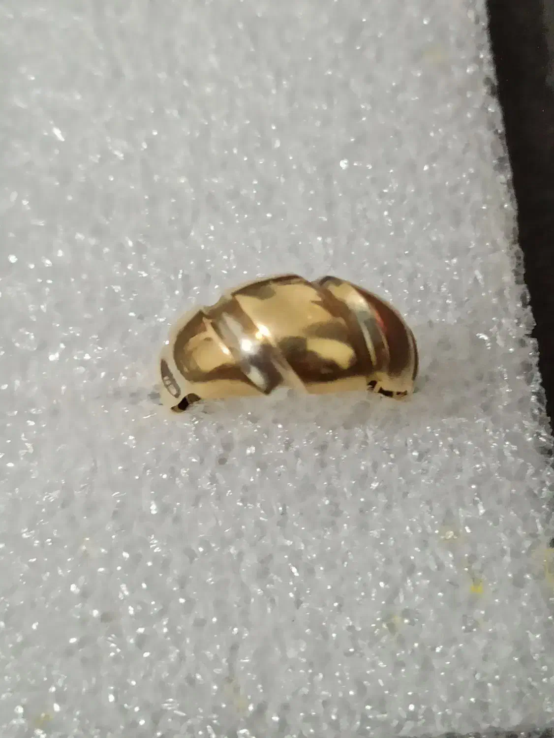 انگشتر طلا 100 بالا تابلو با فاکتور|جواهرات|یاسوج, |دیوار