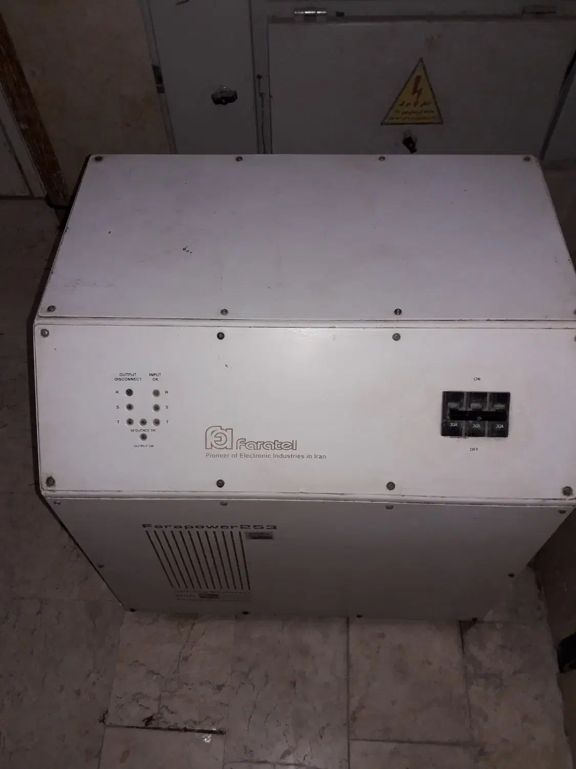 دستگاه استابلیزر سه فاز مارک فاراتل اصلی|ماشین‌آلات صنعتی|ورامین, ورامین|دیوار