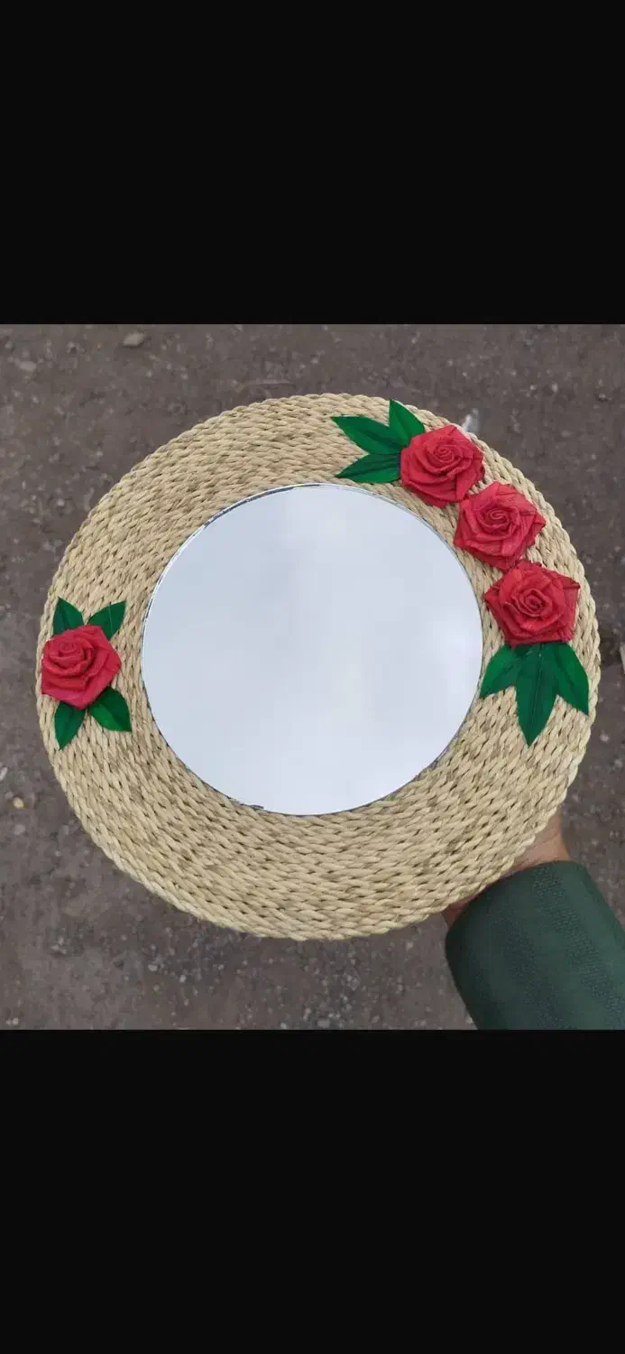 اینه های حصیری|آینه|خمام, |دیوار