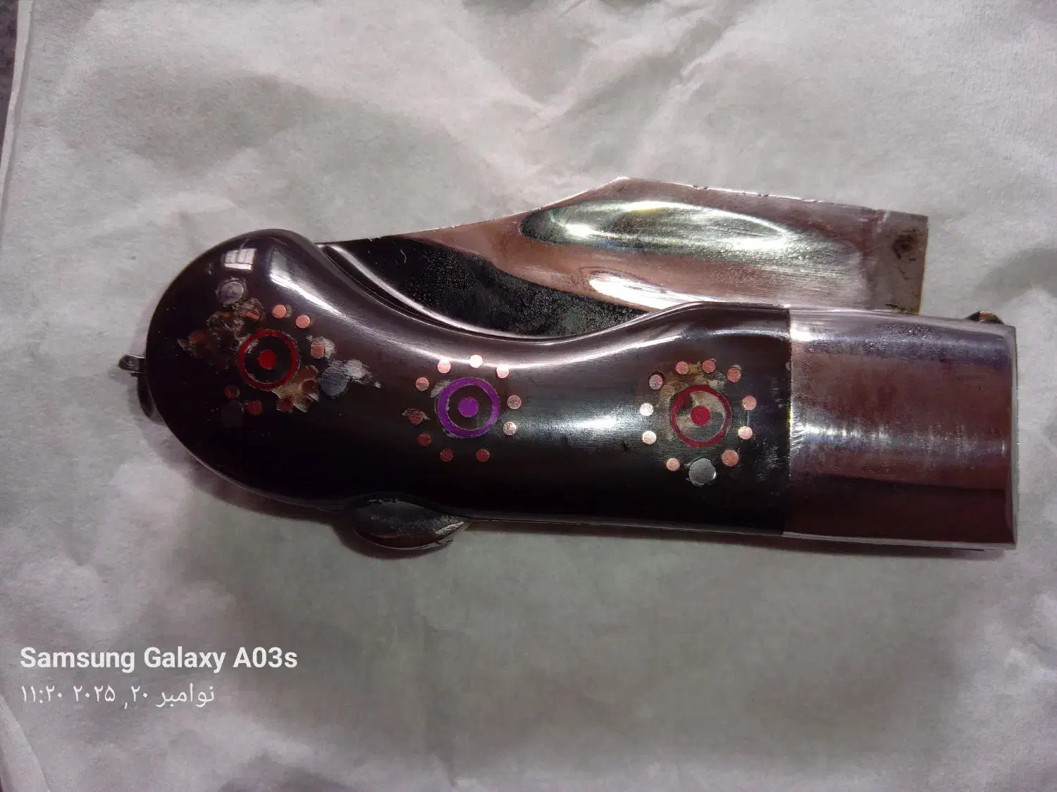 چاقوی ابراهیم باروقی|کلکسیون اشیاء عتیقه|میاندوآب, |دیوار