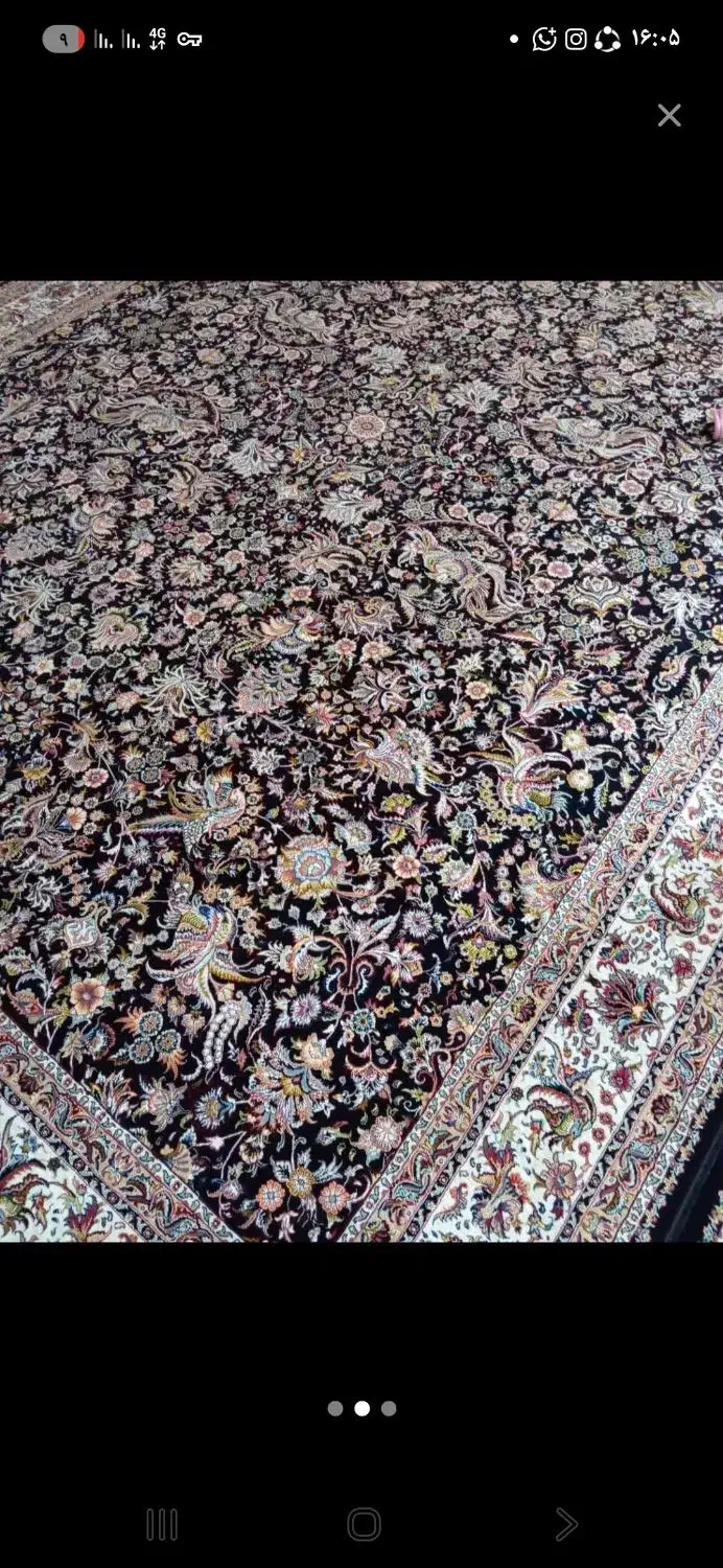 دو تختە فرش 3در4  هزار شانه|فرش|وزینه, |دیوار