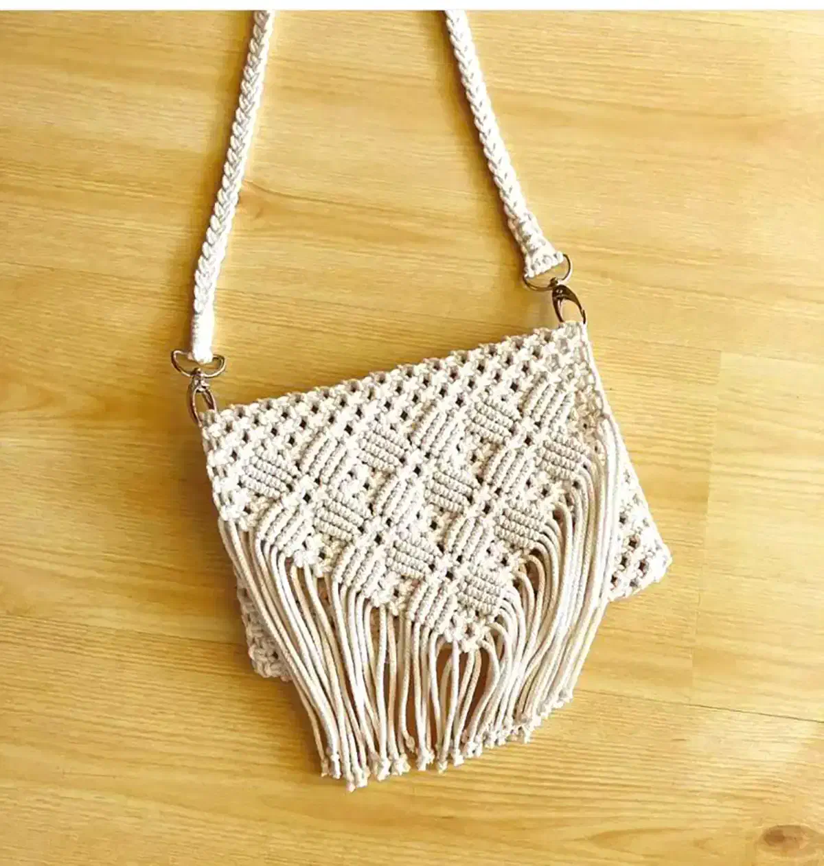 کیف رودوشی مکرومه|کیف، کفش، کمربند|قم, پردیسان|دیوار