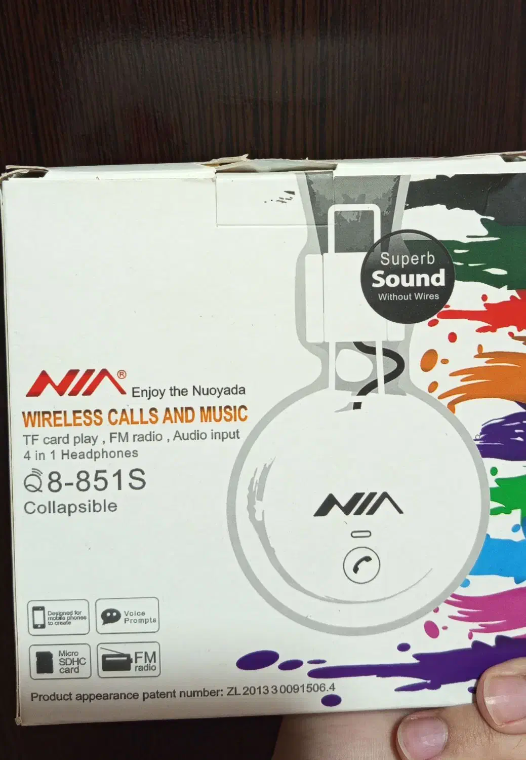 هدفون بلوتوثی NIa آکبند|لوازم جانبی موبایل و تبلت|اردبیل, |دیوار