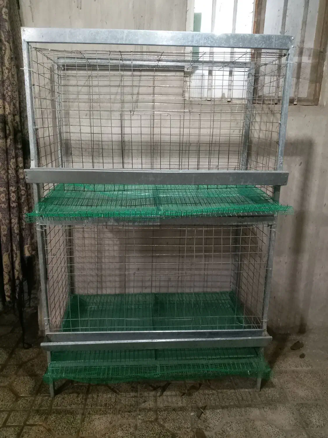 قفس مکانیزه مرغ و خروس|لوازم جانبی حیوانات|مبارکه, |دیوار