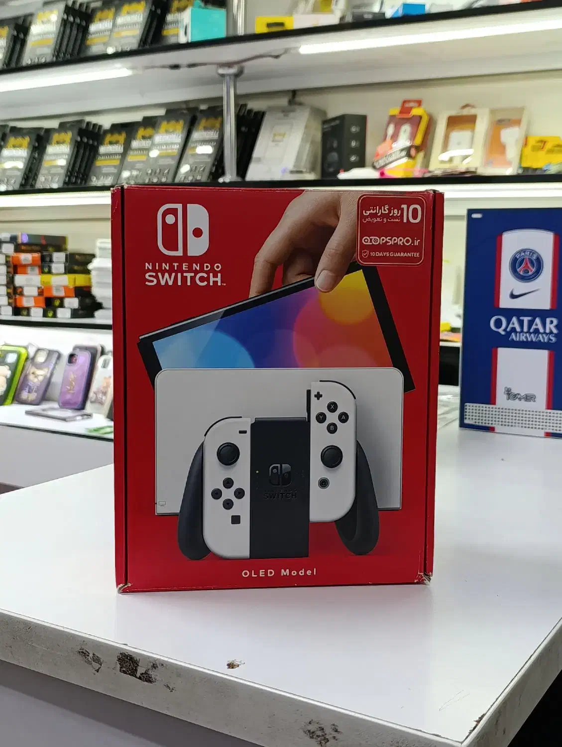 nintendo switch OLED model|کنسول، بازی ویدئویی و آنلاین|کرمانشاه, |دیوار