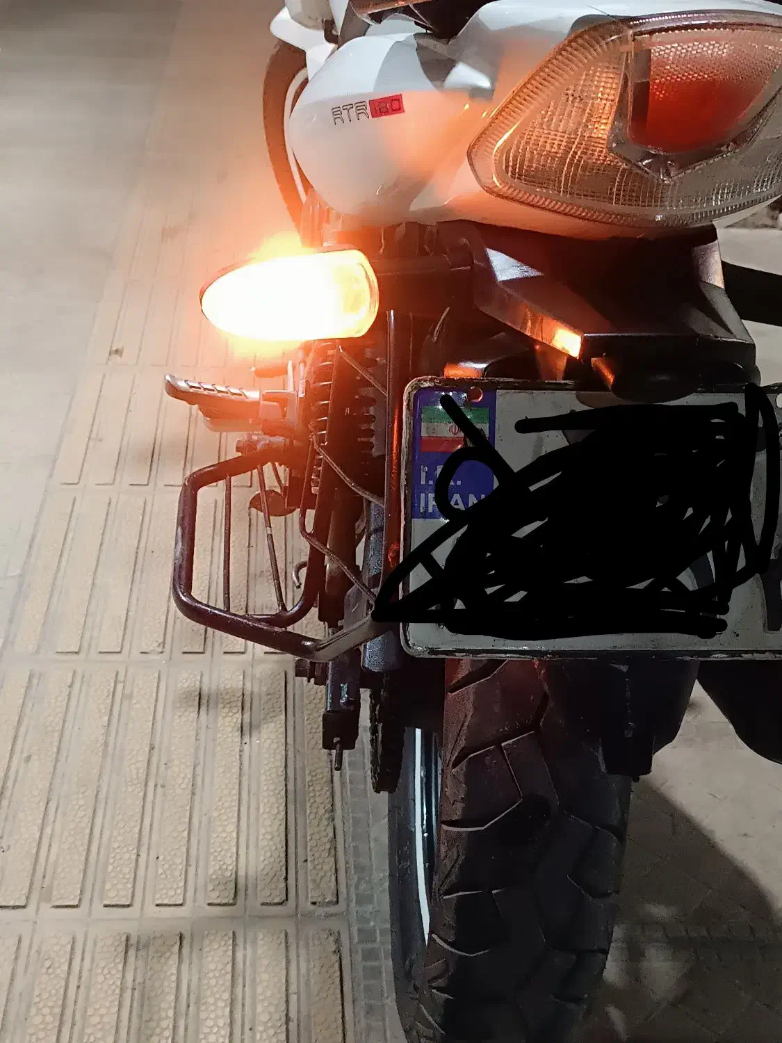 موتور آپاچی 180|موتورسیکلت|گنبد کاووس, |دیوار