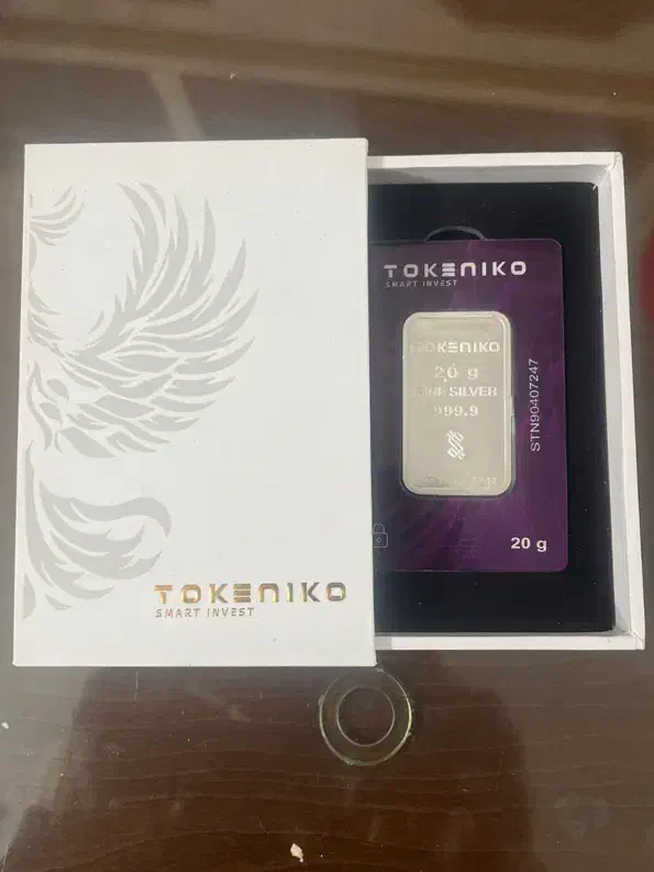 شمش نقره با خلوص 999.9 با بسته بندی فانتزی و خاص|جواهرات|تهران, شکوفه|دیوار