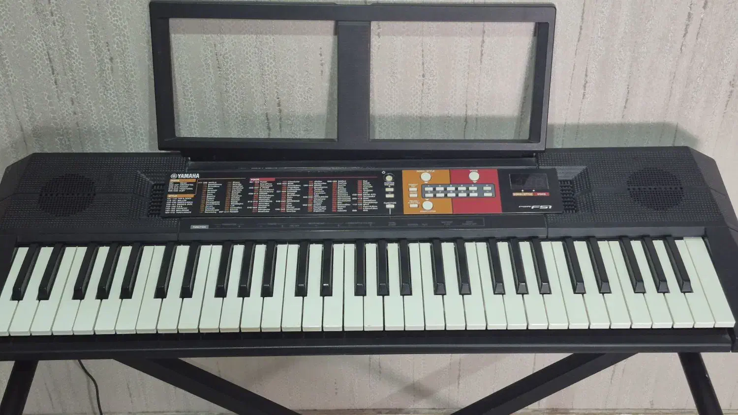 کیبورد Yamaha PSR-F51|پیانو، کیبورد، آکاردئون|بیرجند, |دیوار