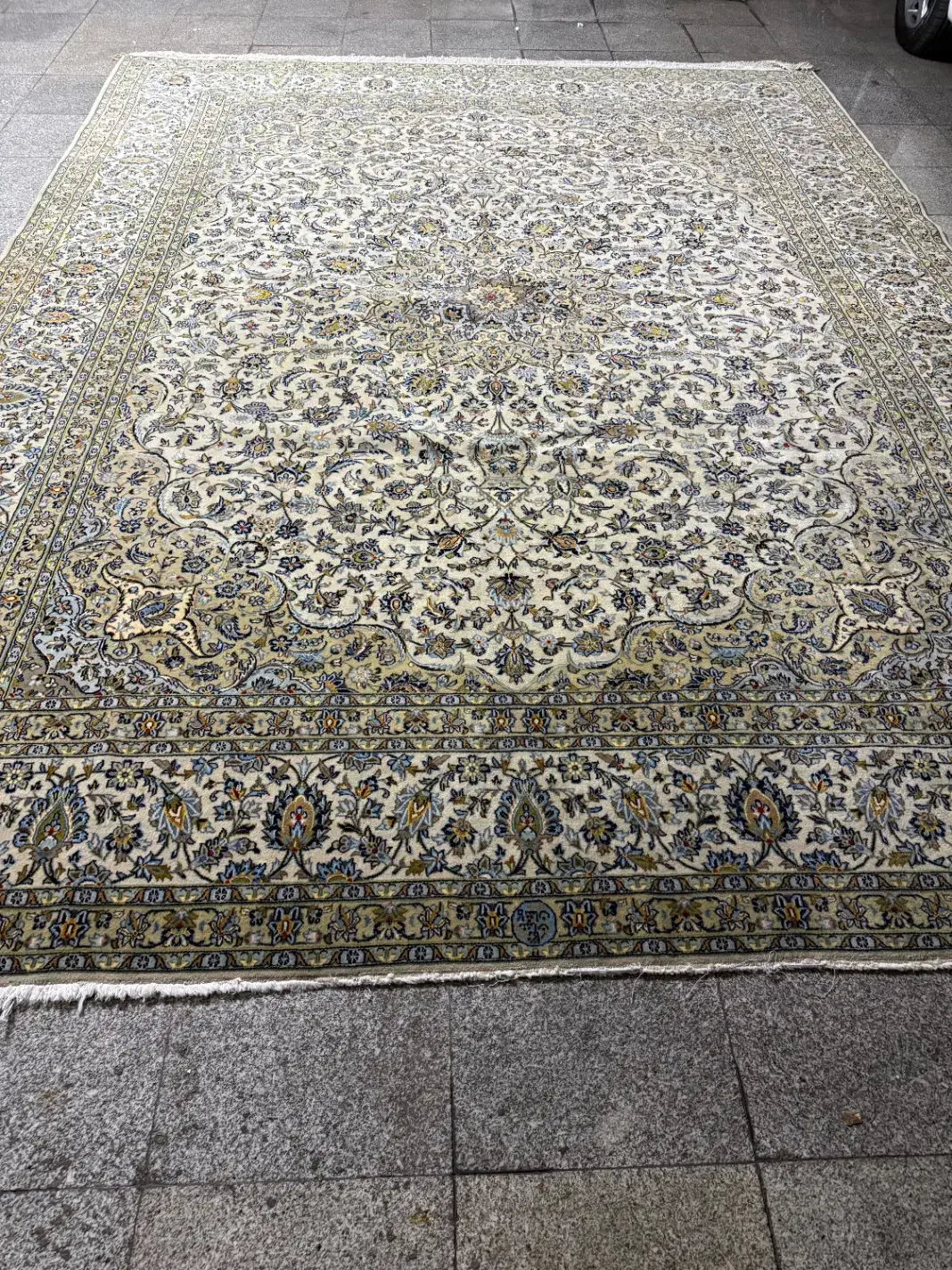 فرش کاشان ۱۲ متری جفت دستباف در حد نو|فرش|تهران, دزاشیب|دیوار