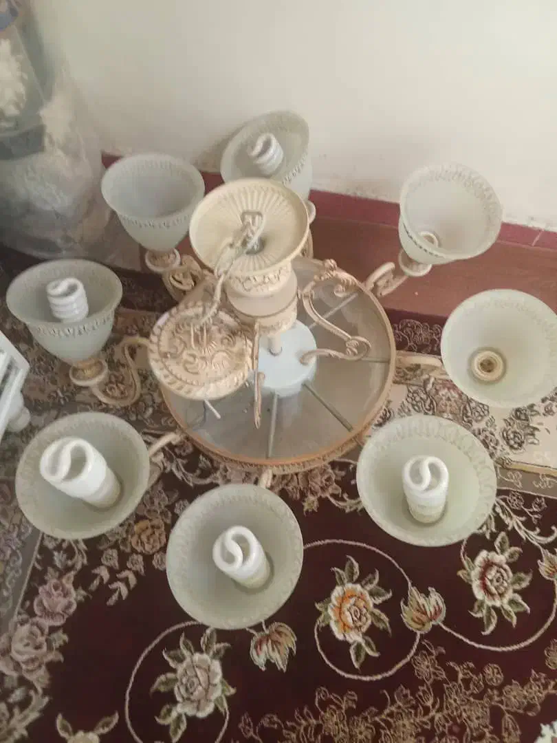 لوستر|لوستر و چراغ آویز|باقرشهر, |دیوار