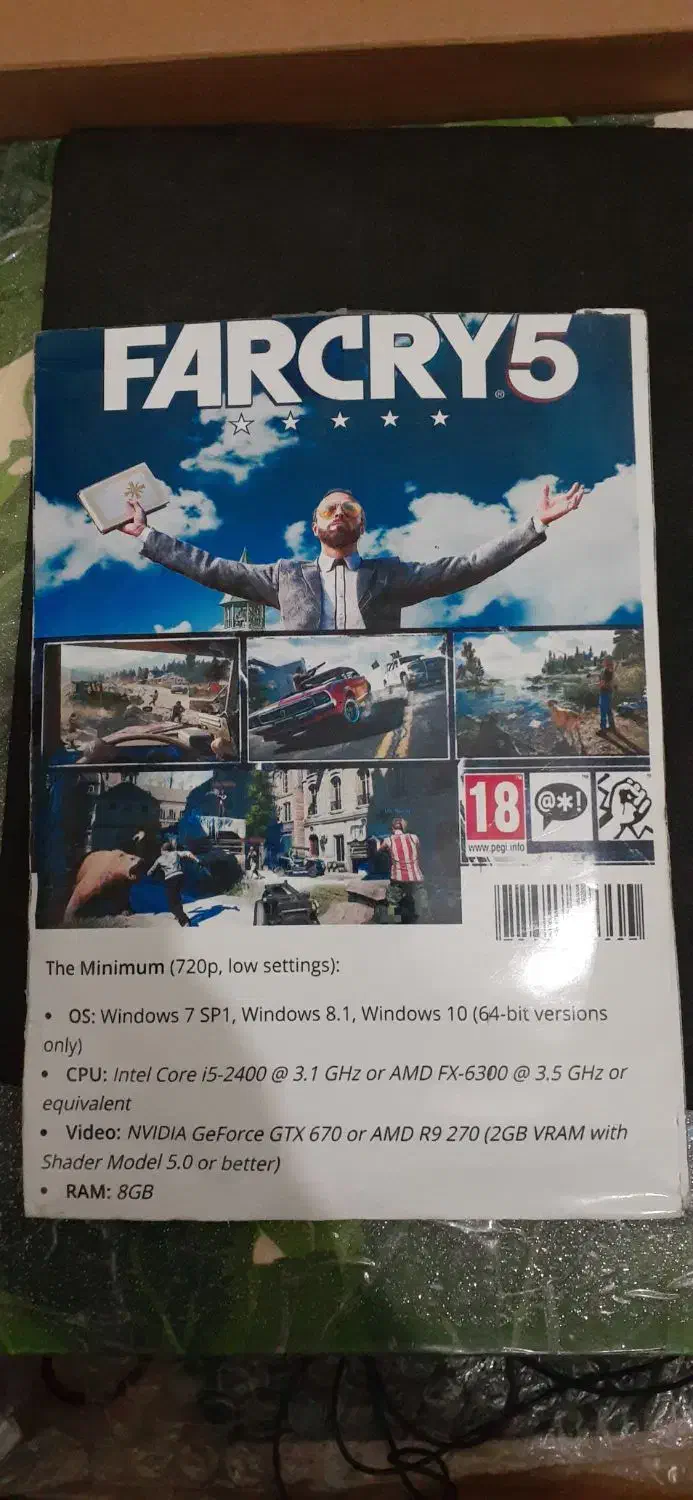 بازی فارکرای ۵(کامپیوتر)|کنسول، بازی ویدئویی و آنلاین|مشهد, کوی سیدی|دیوار