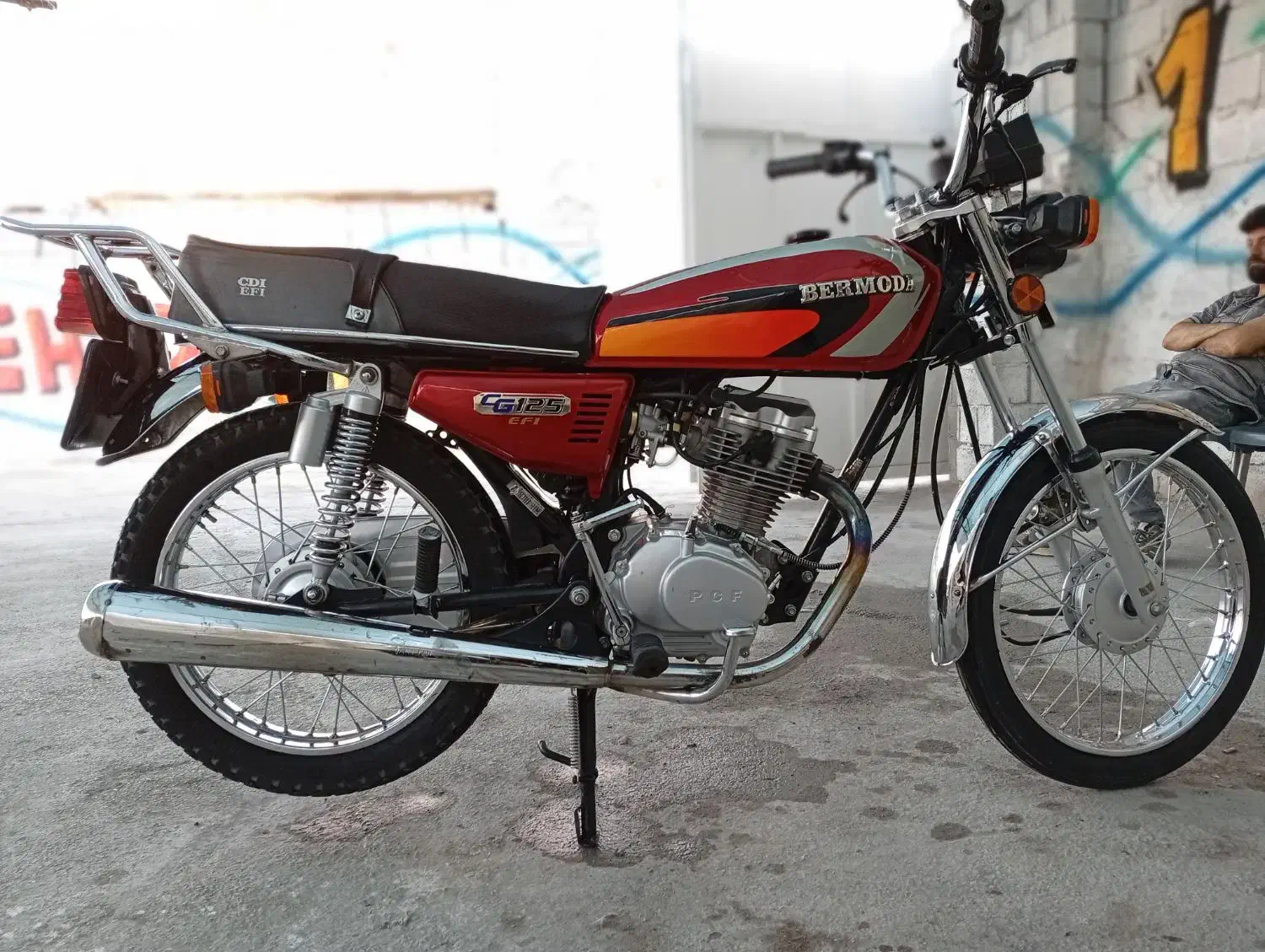 موتورسیکلت برمودا مدل 1400|موتورسیکلت|شیراز, کفترک|دیوار