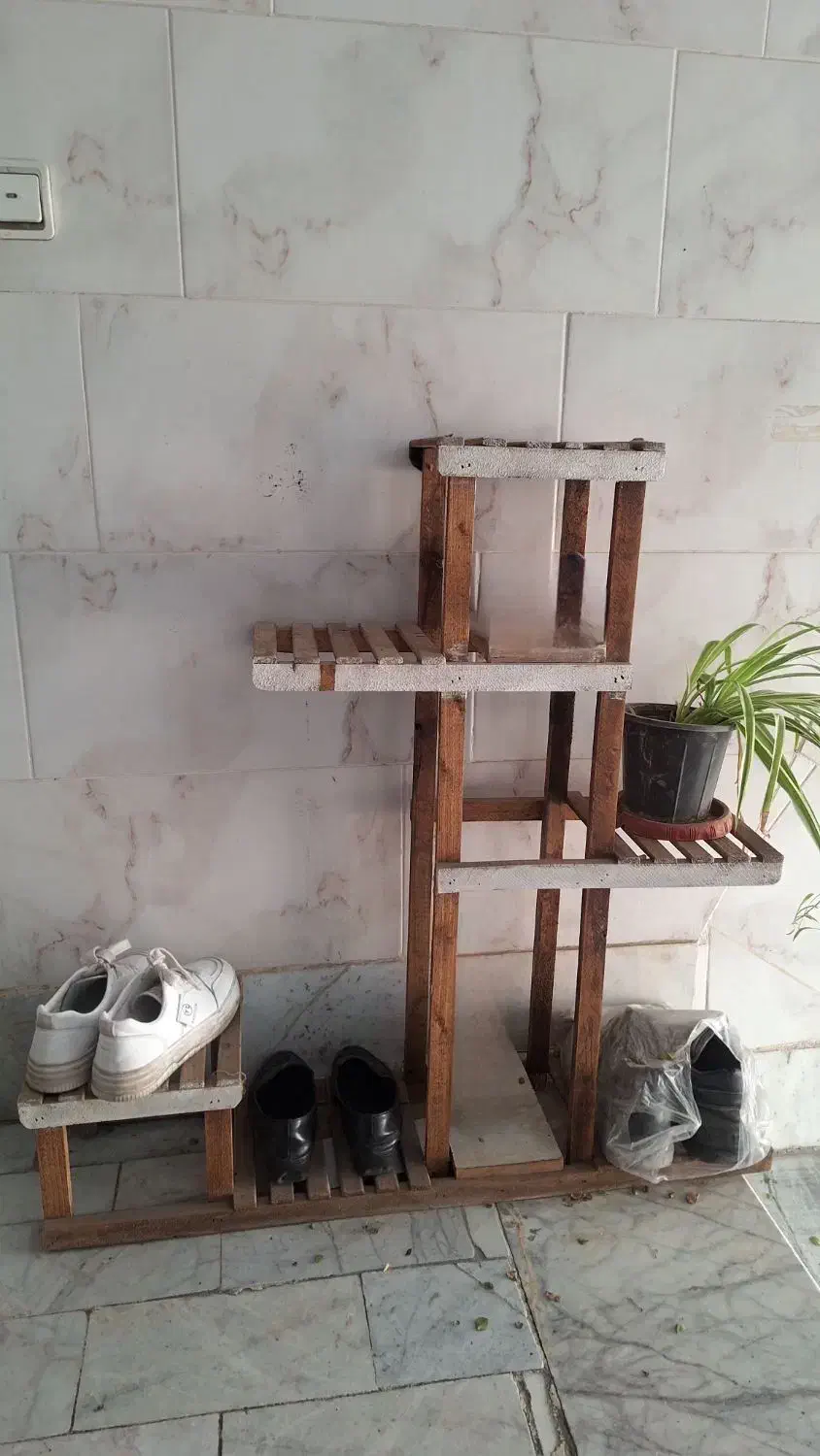 استند گل|کتابخانه، شلف، قفسه‌های دیواری|کرج, شهرک شهرداری|دیوار