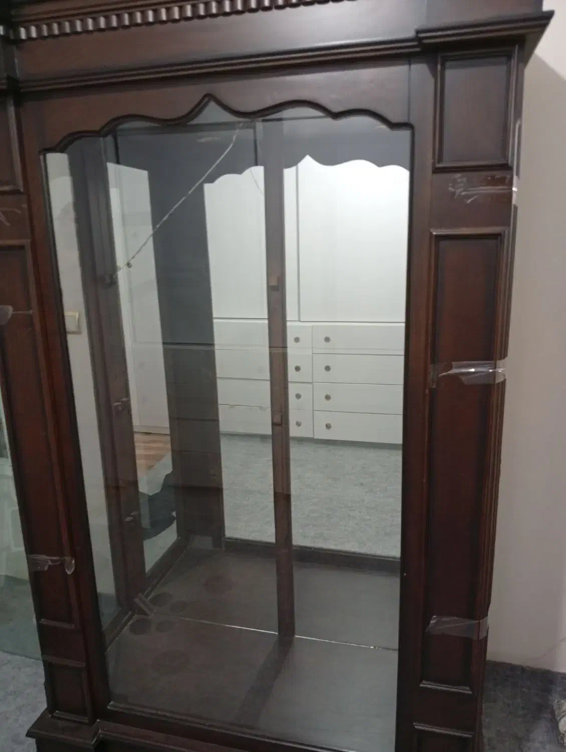 بوفه چوبی|بوفه، ویترین، کنسول|وحیدیه, |دیوار