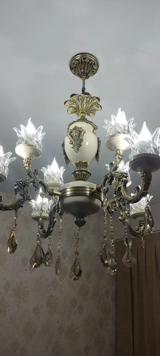 لوستر تکی|لوستر و چراغ آویز|تبریز, |دیوار