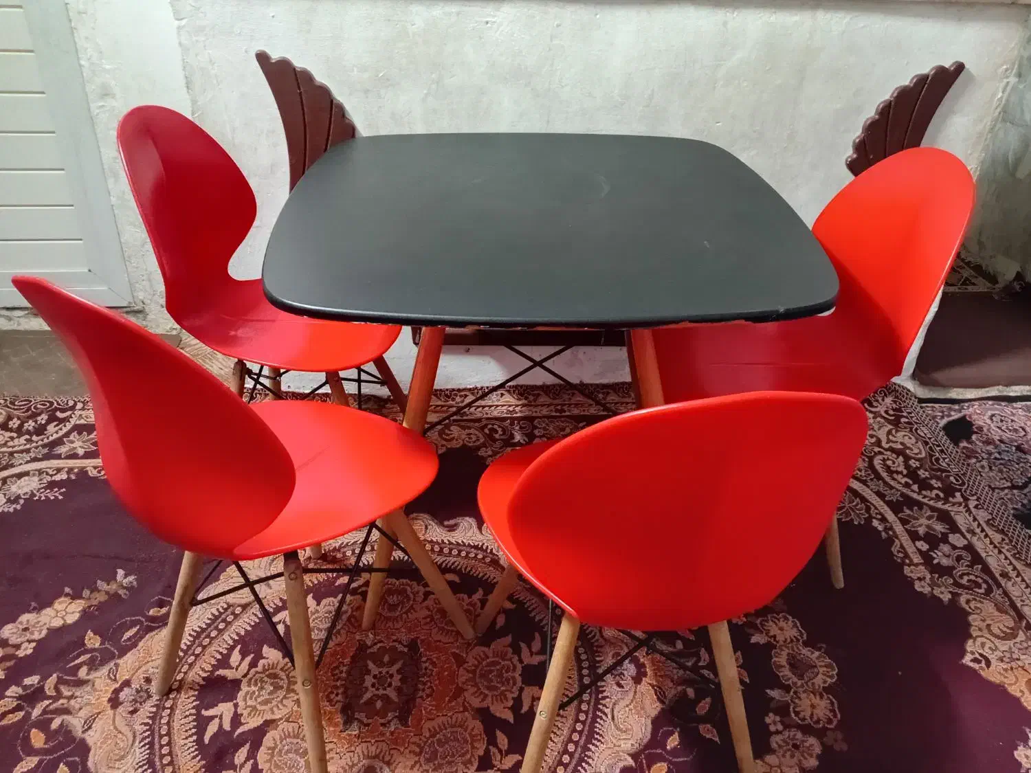 میز غذا خوری ۴نفره نو سالم|میز و صندلی غذاخوری|مشهد, کشاورز|دیوار