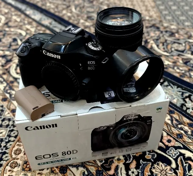 Canon EOS 80D فروش فوری|دوربین عکاسی و فیلم‌برداری|ارومیه, |دیوار