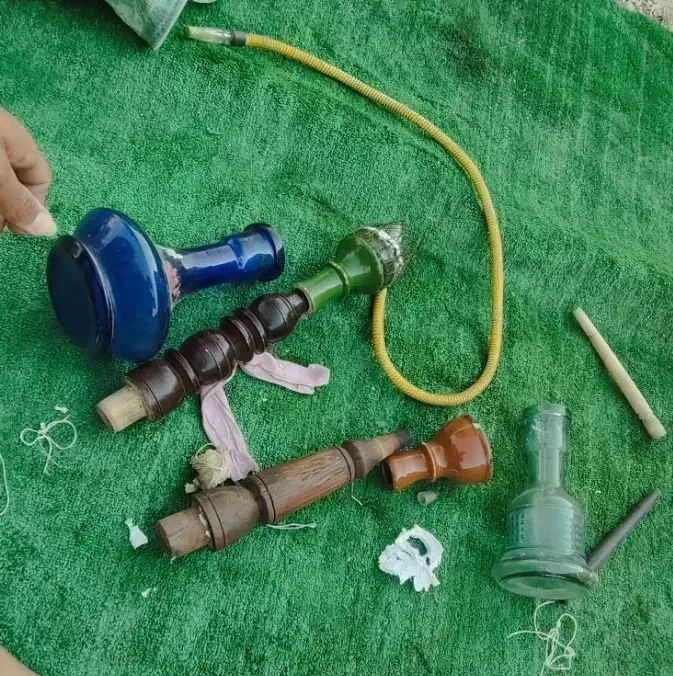 قلیان چوب|صنایع دستی و سایر لوازم تزئینی|اسفراین, |دیوار