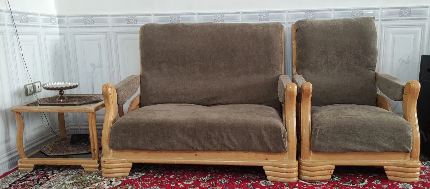 مبل روکش شده تمیز|مبلمان خانگی و میز عسلی|دامغان, |دیوار