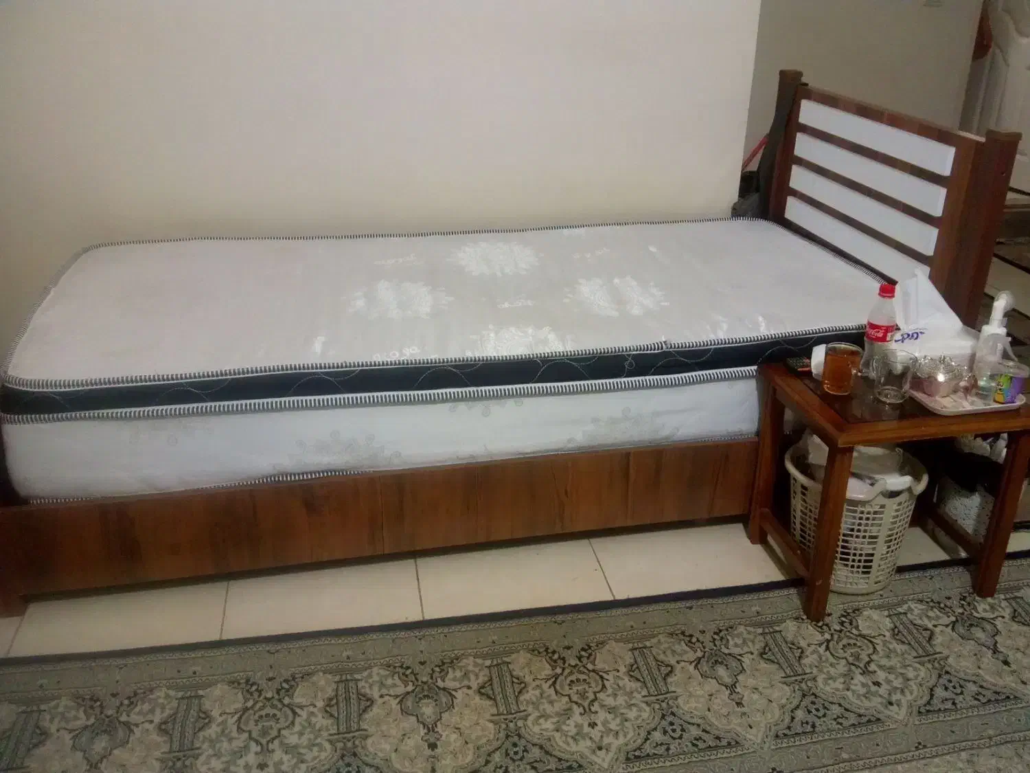 تخت یه نفره|تخت و سرویس خواب|قرچک, میرزائی شمالی|دیوار