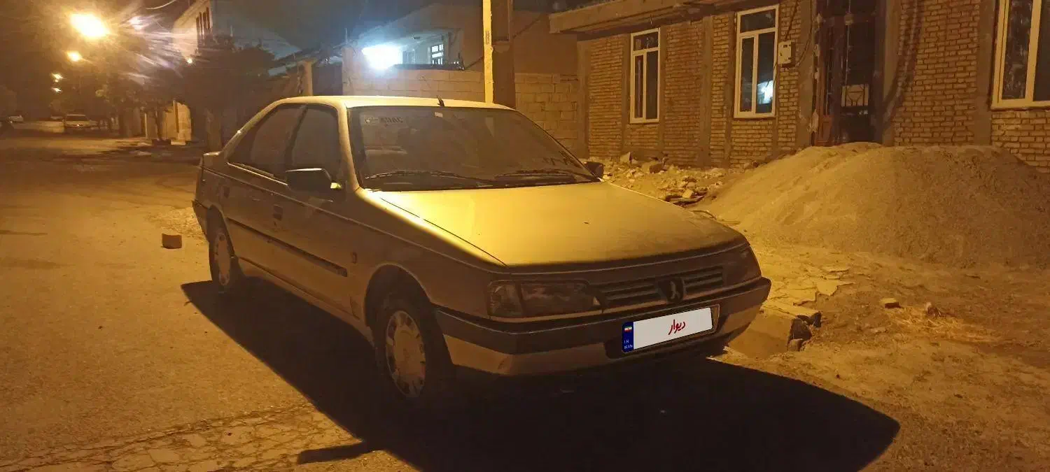 پژو 405نقره ای،دوگانه کارخانه،مدل 93|خودرو سواری و وانت|ایلام, |دیوار