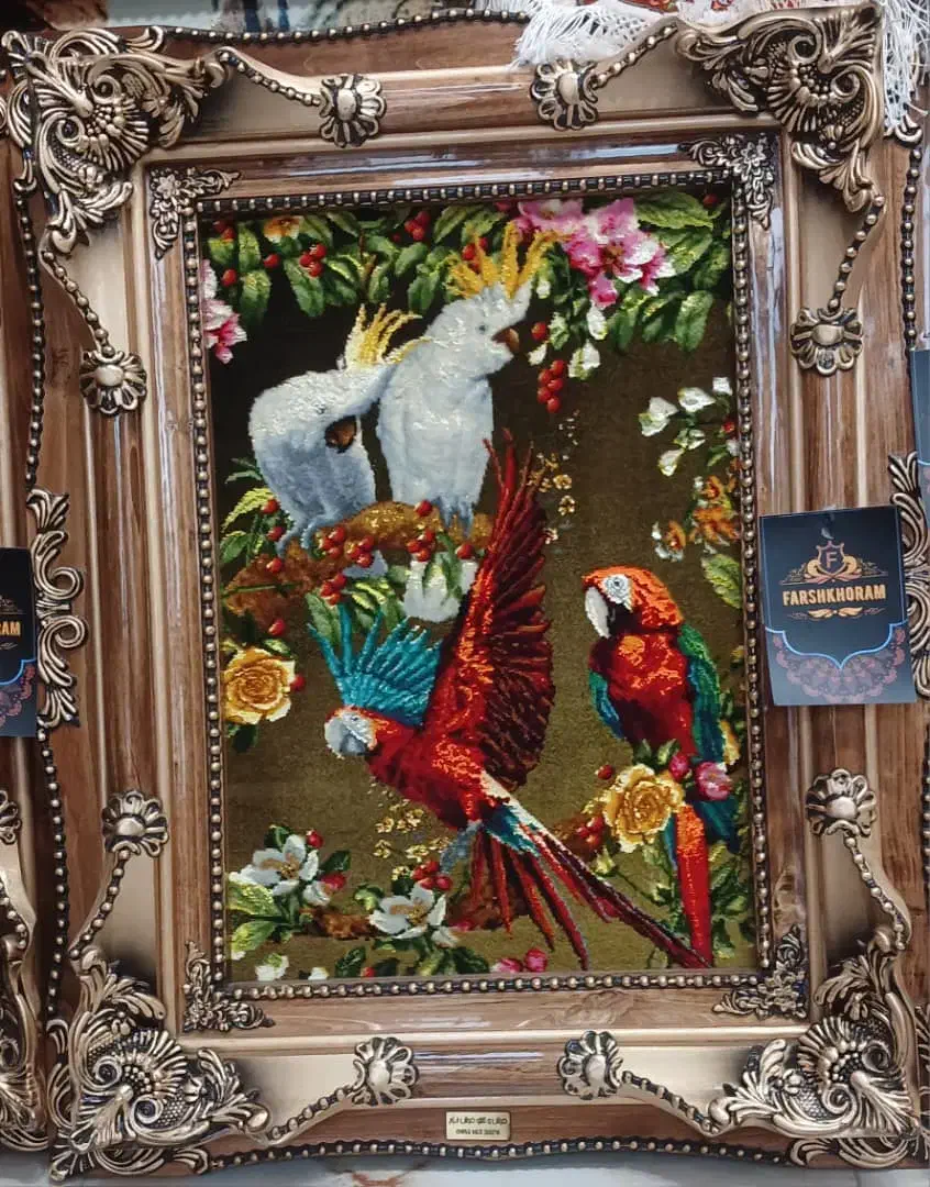 تابلو فرش دستباف|تابلو فرش|خسروشاه, |دیوار