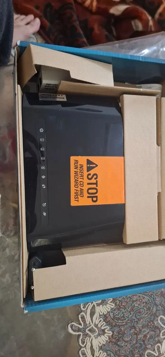 مودم دو انتن دلینک|مودم و تجهیزات شبکه|بروجرد, |دیوار